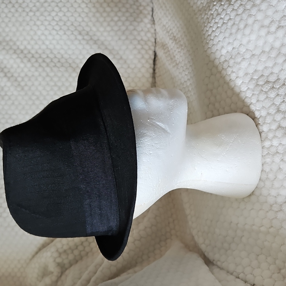 Stetson Stylish Black Fedora Hat - Picture 15 of 16